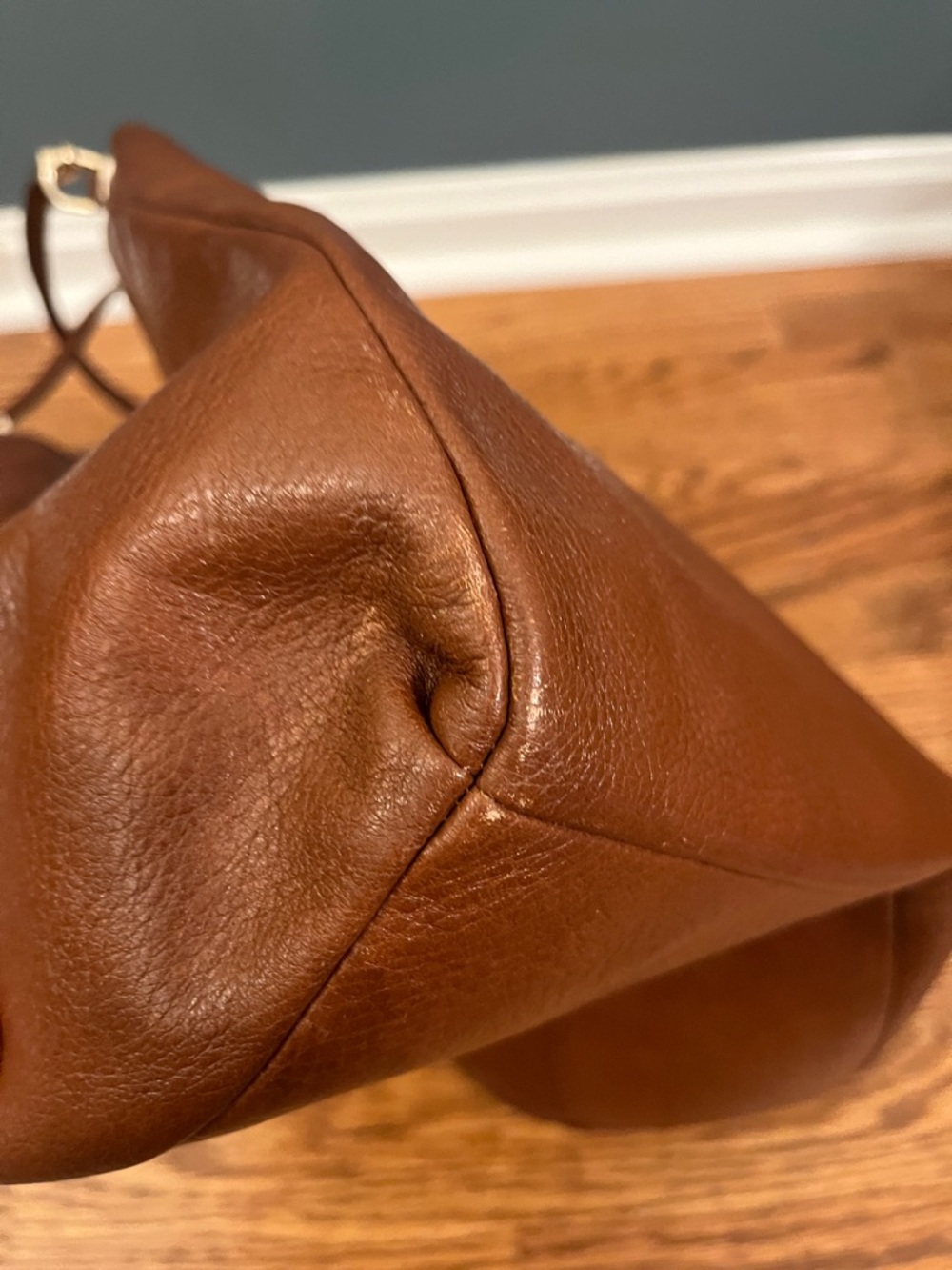 Coach Madison Phoebe saddle large leather hobo shoulder bag 24621 - Picture 14 of 16